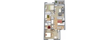 2 Bedroom 2 Bathroom