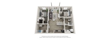 2 Bedroom 2 Bathroom