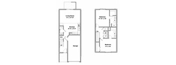 2 Bedroom 2.5 Bathroom