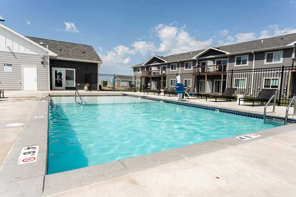 the pool at the estates apartments