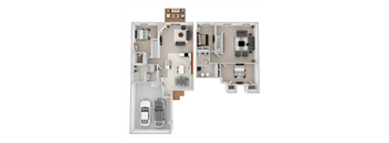 3 Bedroom 2.5 Bathroom