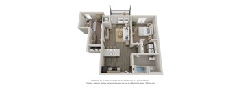 1 Bedroom 1 Bathroom with Den