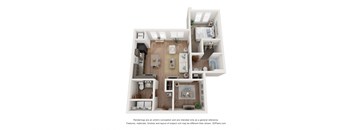 1 Bedroom 1 Bathroom + Den