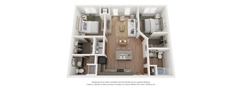 2 Bedroom 2 Bathroom