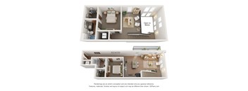 2 Bedroom 2 Bathroom