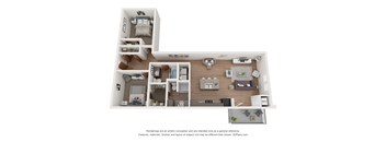 2 Bedroom 2 Bathroom