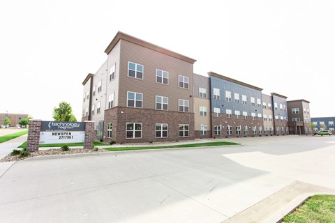outside of building