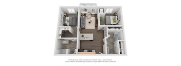 2 Bedroom 2 Bathroom