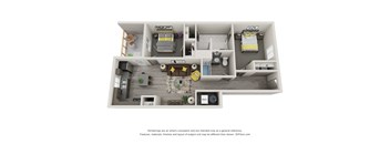 Flat 2 Bedroom 2 Bathroom