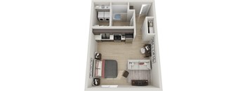 Luxury Studio Apartment