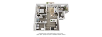 Apartment Style- 1 Bedroom 1 Bathroom with Den