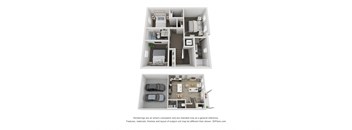 Townhome Style- 3 Bedroom 2.5 Bathroom