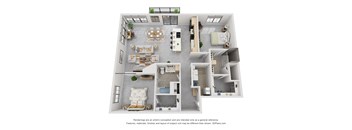 Steel - 2 Bedroom 2 Bathroom