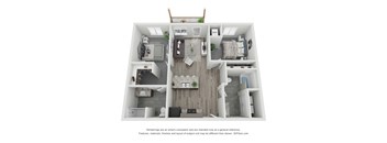 2 Bedroom 2 Bathroom