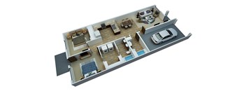 2 Bedroom 1 Bathroom