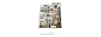 2 Bedroom 1 Bathroom