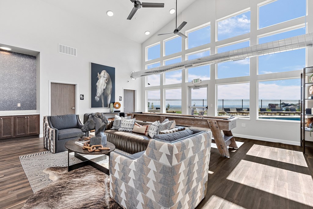 clubhouse and community room