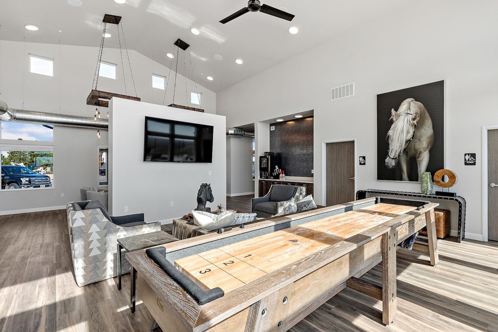 clubhouse and community room