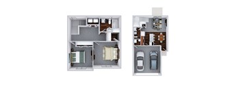 2 Bedroom 1.5 Bathroom