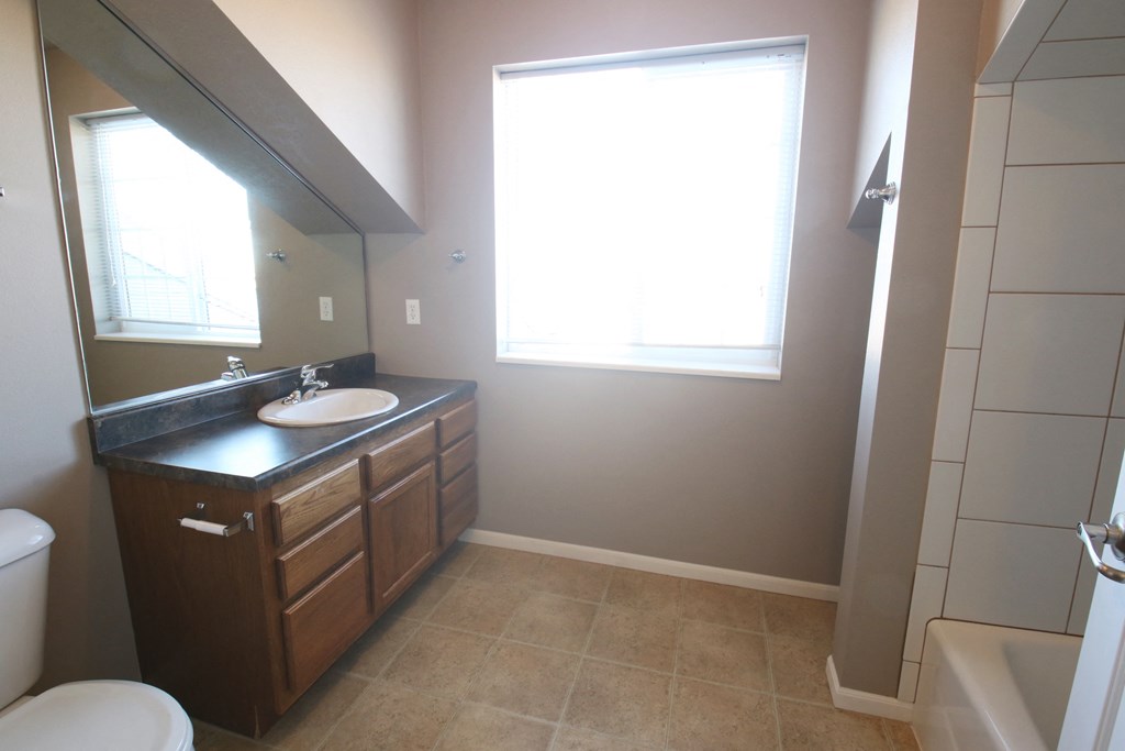 a small bathroom with a sink and a toilet