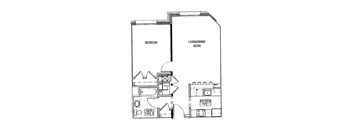 1 Bedroom - 1 Bathroom