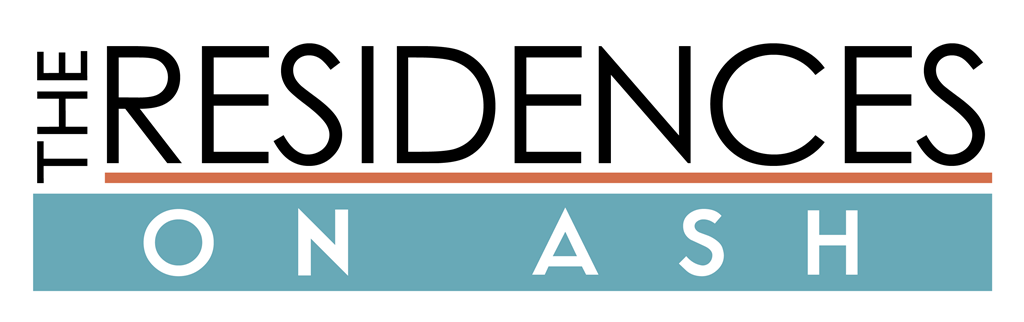 the redesign on a saturday logo with a blue stripe