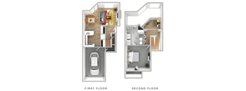 The Augusta - 1 Car Garage