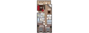 2 Bedroom 2 Bathroom