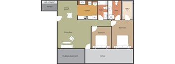 Two Bedroom Two Bath