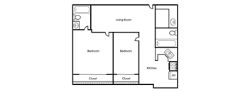 2 Bedroom