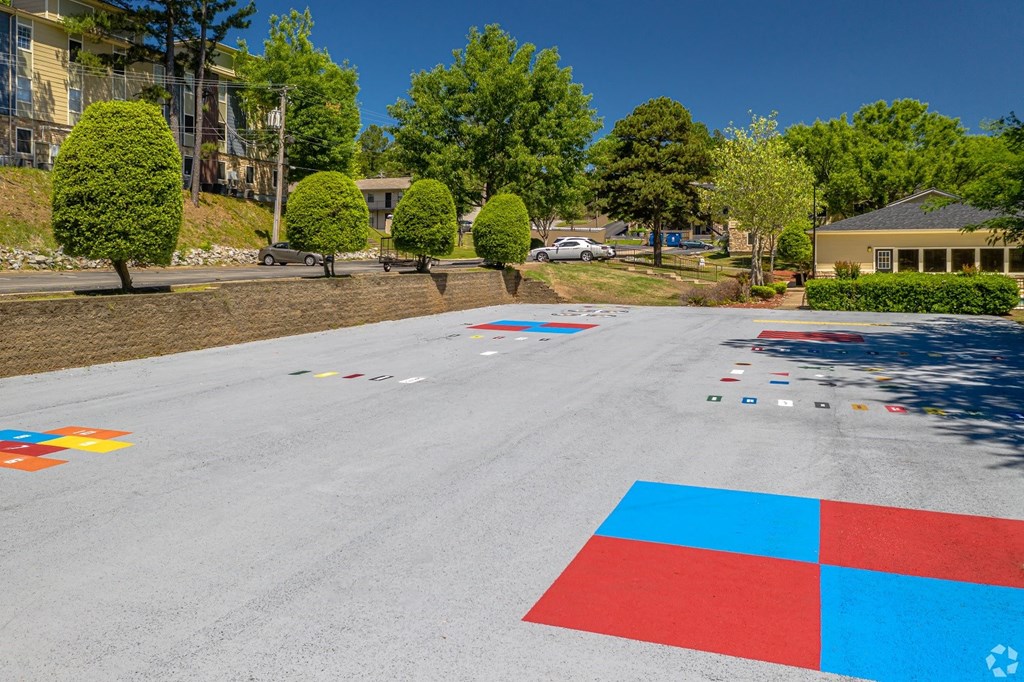 Residences at the overlook apartments little rock arkansas playground