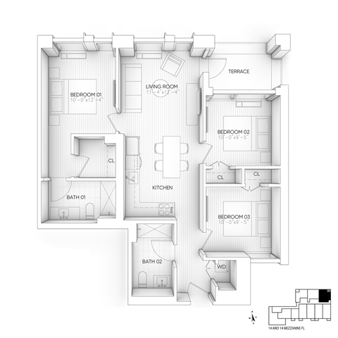 175 2nd St. 1-3 Beds Apartment for Rent - Photo Gallery 44