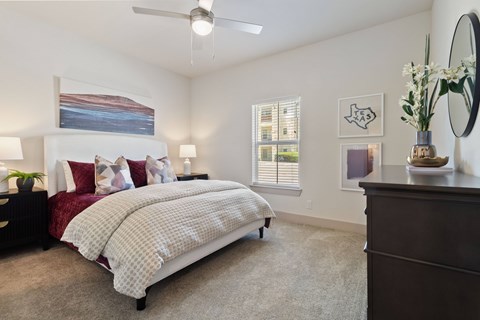 Cozy Bedroom at McCarty Commons, San Marcos, TX, 78666