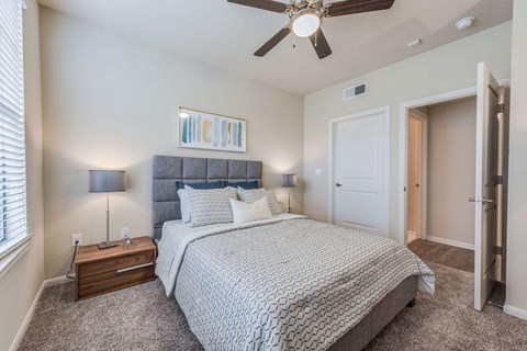 Bedroom With Closet at Heights West 11th, Texas, 77008