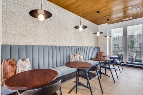 Modern dining area at Kessler, Fort Worth, TX, Texas, 76137
