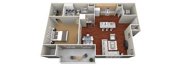 A2 Floor Plan at Cornerstone Ranch, Texas