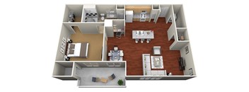 A3 Floor Plan at Cornerstone Ranch, Texas