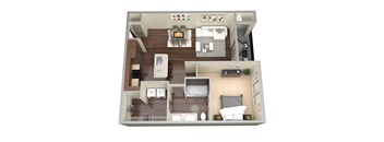 1 bed 1 bath N at Aviator West 7th Apartments , Fort Worth, TX, 76107