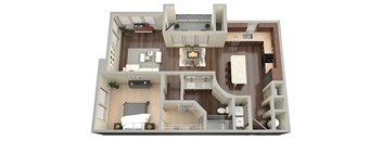 1 bed 1 bath R at Aviator West 7th Apartments , Fort Worth