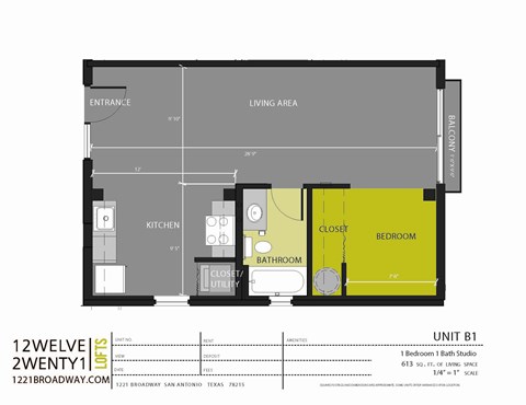 1221 Broadway St Studio-2 Beds Apartment for Rent - Photo Gallery 24