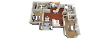 B3 Floor Plan at Cornerstone Ranch, Katy, TX, 77450