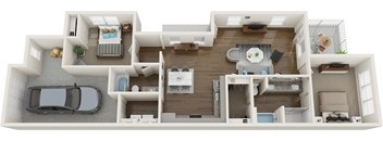 Bliss-A at Villas of Mason Hills, Leander, Texas