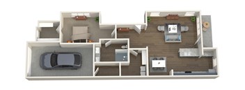 A2 at Villas of Mason Hills, Texas