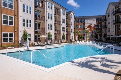 Crystal Clear Swimming Pool at Kessler, Fort Worth, TX, Texas