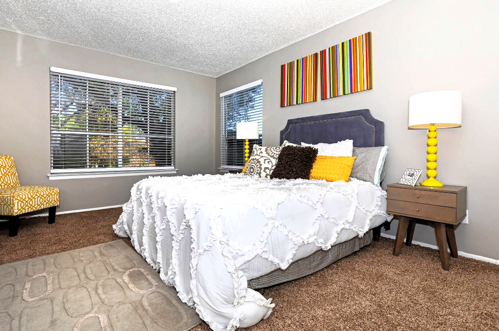 Beautiful Bright Bedroom With Wide Windows at Melia, Texas, 78229