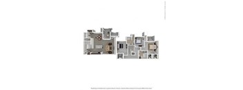 3 bed 2 bath C5 Floor Plan at Seville at Clay Crossing, Texas