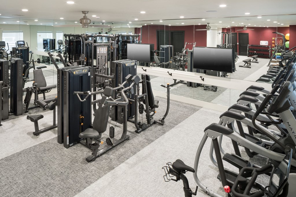 Fitness Center at Gatsby on Ross, Dallas, Texas