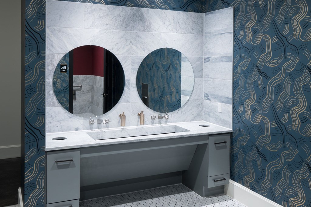 Modern Bathroom at Gatsby on Ross, Dallas, TX, 75204