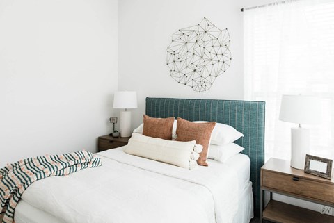 Modern Bedroom at Villas of Mason Hills, Texas 78641