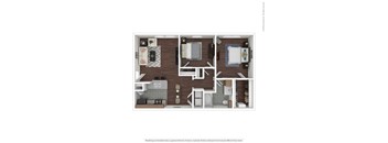 2 bed 2 bath Renovated at Rosemary Apartments, Conroe